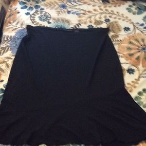 NWOT black Express skirt